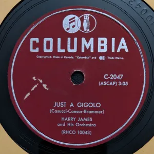 Pochette de Just a Gigolo / Manhattan de Harry James and His Orchestra