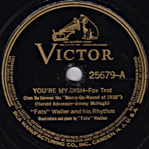 Pochette de You're My Dish / More Power to You de Fats Waller and His Rhythm