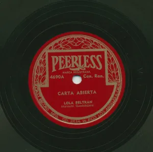 Pochette de Carta abierta / La última canción de Lola Beltrán