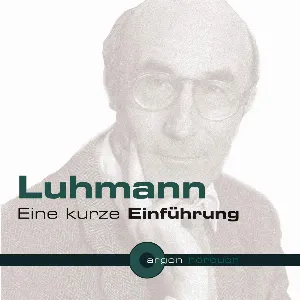 Pochette de Luhmann: Eine kurze Einführung de Frank Arnold