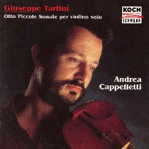 Pochette de Otto Piccole Sonate de Giuseppe Tartini