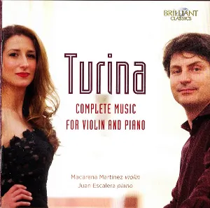 Pochette de Complete Music for Piano and Violin de Joaquín Turina