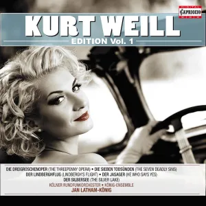 Pochette de Kurt Weill Edition, Vol. 1 de Kurt Weill - Jan Latham-Koenig - Lothar Zagrosek