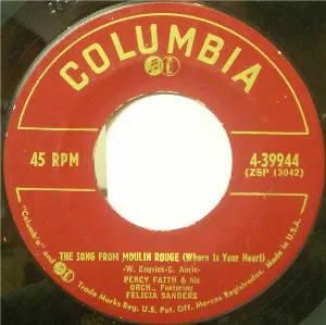 Pochette de The Song From Moulin Rouge / Swedish Rhapsody de Percy Faith - Percy Faith Orchestra