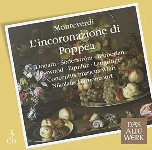 Pochette de L'Incoronazione Di Poppea de Claudio Monteverdi