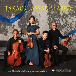 Pochette de Takács Assad Labro de Takács Quartet