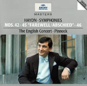 Pochette Symphonies No. 46, No. 45 