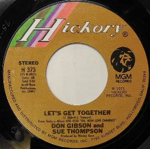 Pochette de Let’s Get Together de Sue Thompson - Don Gibson