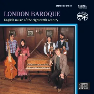 Pochette de English Music of the 18th Century de London Baroque