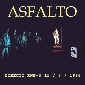 Pochette de Directo Rne3 de Asfalto