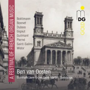 Pochette de A Festival of French Organ Music de Ben van Oosten