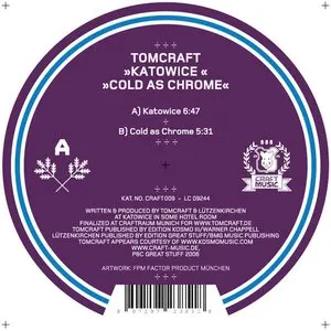 Pochette de Katowice / Cold As Chrome de Tomcraft