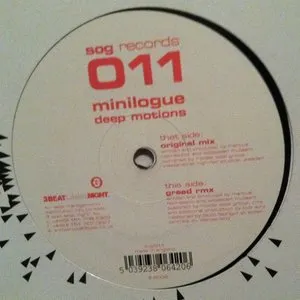 Pochette de Deep Motions de Minilogue