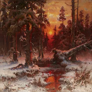 Pochette de Last Sunset Before the Polar Night de Hiemal