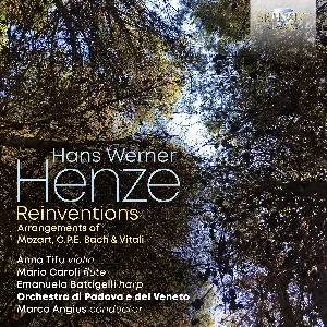 Pochette de Reinventions: Arrangements of Mozart, C.P.E. Bach & Vitali de Orchestra di Padova e del Veneto - Hans Werner Henze