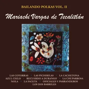 Pochette de Bailando Polkas Vol. II de Mariachi Vargas de Tecalitlán