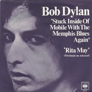 Pochette de Stuck Inside Of Mobile With The Memphis Blues Again / Rita May de Bob Dylan