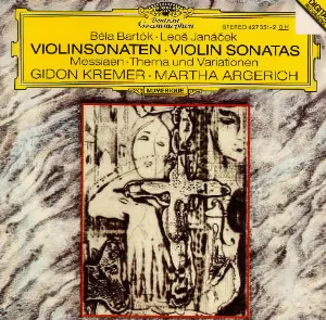 Pochette Bartók, Janáček: Violinsonaten / Messiaen: Thema und Variationen