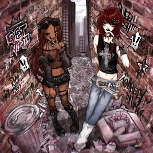 Pochette de Get Nasty de Whethan - 6arelyhuman - Rico Nasty