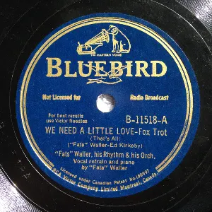 Pochette de The Jitterbug Waltz / We Need a Little Love de Fats Waller and His Rhythm