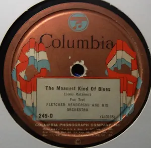Pochette de The Meanest Kind of Blues / Naughty Man de Fletcher Henderson and His Orchestra