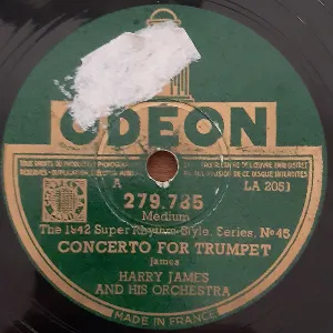 Pochette de Concerto for Trumpet / Trumpet Blues and Cantabile de Harry James and His Orchestra