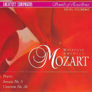 Pochette Greatest Composers: Sounds of Excellence: Mozart