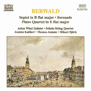 Pochette Septet in B-flat major / Serenade / Piano Quartet in E-flat major