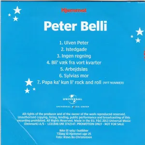 Pochette de De Største Hits de Peter Belli