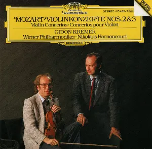 Pochette Violin Concertos 2 & 3