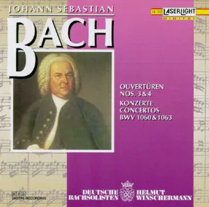 Pochette Ouvertùren Nos 3 & 4, Konzerte Concertos BWV 1060 & 1063