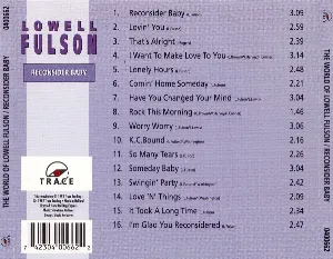 Pochette de The World Of Lowell Fulson - Reconsider Baby de Lowell Fulson