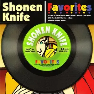 Pochette de Favorites de Shonen Knife