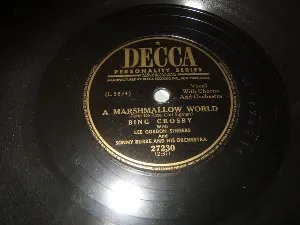 Pochette de A Marshmallow World / Looks Like a Cold, Cold Winter de Bing Crosby