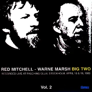 Pochette de Big Two, Vol. 2 de Warne Marsh - Red Mitchell