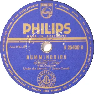 Pochette de Hummingbird / Cool Water de Frankie Laine