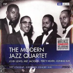 Pochette de 1957 Cologne, Gürzenich Concert Hall de The Modern Jazz Quartet