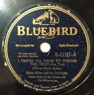 Pochette de I Guess I'll Have to Dream the Rest / Take the "A" Train de Glenn Miller and His Orchestra