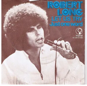 Pochette de Let Us Try / Just One World de Robert Long