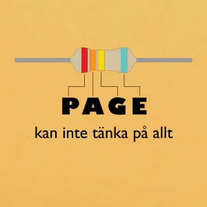 Pochette de Kan inte tänka på allt de Page