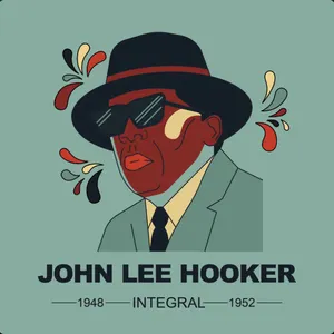 Pochette de Integral John Lee Hooker 1948 - 1952 de John Lee Hooker