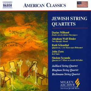Pochette Jewish String Quartets