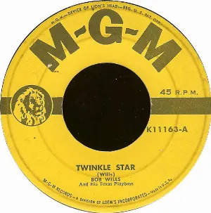 Pochette de Twinkle Star / I Can't Stand This Loneliness de Bob Wills and His Texas Playboys