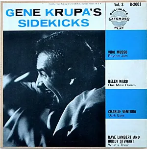 Pochette de Gene Krupa's Sidekicks, Vol. 3 de Gene Krupa