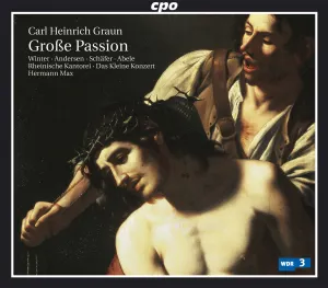 Pochette de Große Passion de Markus Schäfer - Rheinische Kantorei - Carl Heinrich Graun - Veronika Winter - Hermann Max - Das Kleine Konzert - Ekkehard Abele