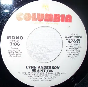 Pochette de He Ain’t You de Lynn Anderson