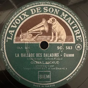 Pochette La Ballade des baladins / Ding‐dong, sonnez