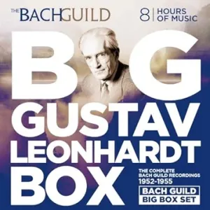 Pochette de Big Gustav Leonhardt Box 1952-1955 de Gustav Leonhardt