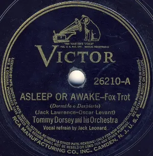 Pochette de Asleep or Awake / If You Ever Change Your Mind de Tommy Dorsey and His Orchestra