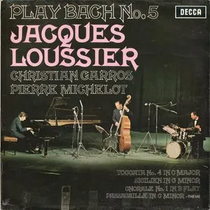 Pochette de Play Bach No. 5 de Jacques Loussier